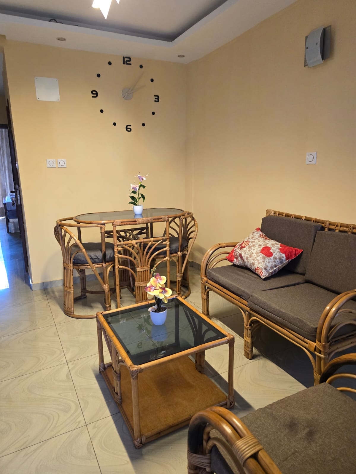 Salon accueillant – Résidence Panorama P